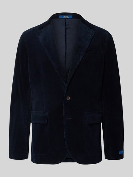 Polo Ralph Lauren Regular Fit Sakko in Cord-Optik Marine 2