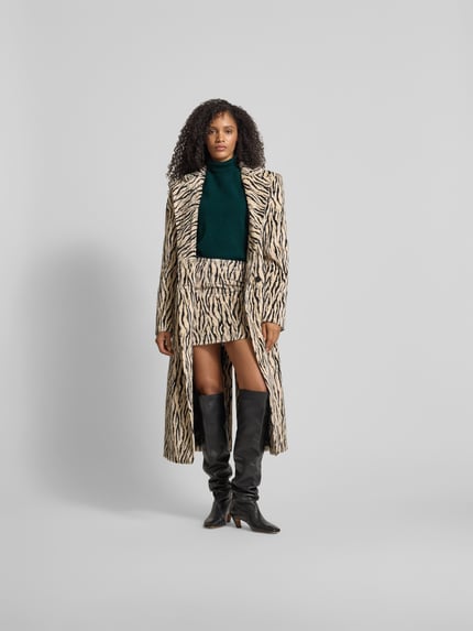 Victoria Beckham Pullover met ribboorden Donkergroen - 1