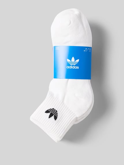 adidas Originals Sokken met labelprint in een set van 6 paar Wit - 3