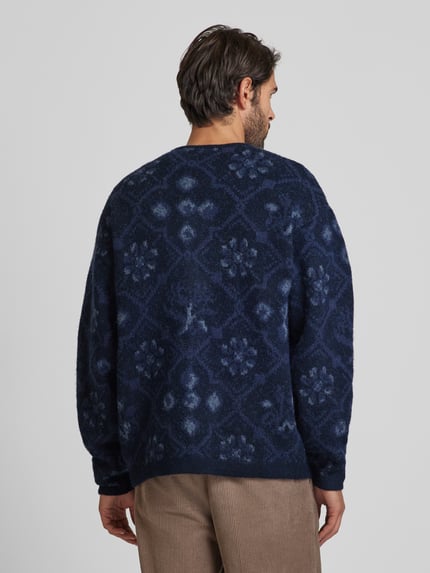 JACK & JONES Premium Cardigan met V-hals, model 'UMAGNE' Donkerblauw - 5