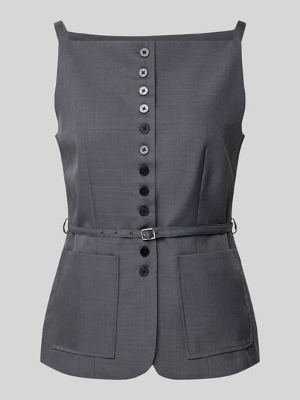Weste mit aufgesetzten Taschen Modell 'Helly' Shop The Look MANNEQUINE