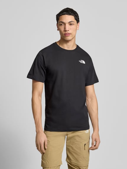 The North Face T-shirt met logo en ronde hals Zwart - 4