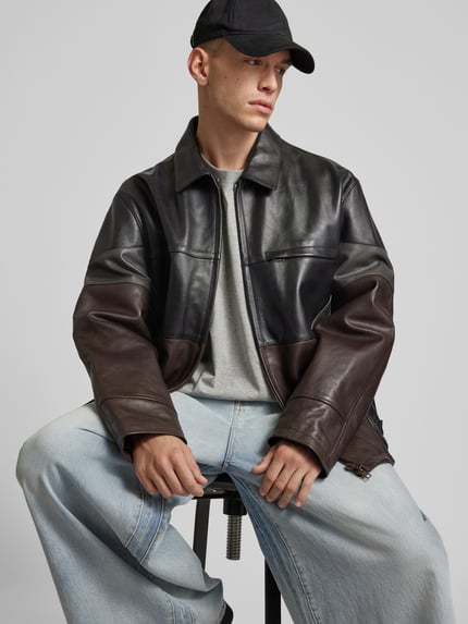 VETEMENTS Jack met tweewegritssluiting Donkerbruin - 3