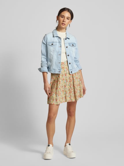 NOISY MAY® Jeansjack met klepzakken, model 'DEBRA' Lichtblauw - 1