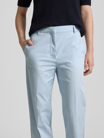 Tommy Hilfiger Slim fit chino van een mix van katoen en lyocell Lichtblauw - 3