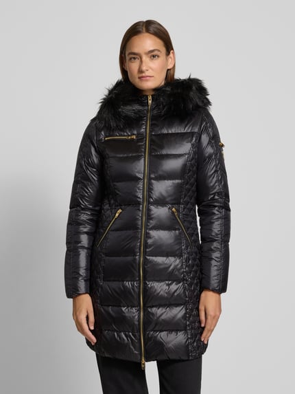 ROCKANDBLUE Slim Fit Daunenmantel mit Zweiwege-Reißverschluss Modell 'Ciara' Black 4