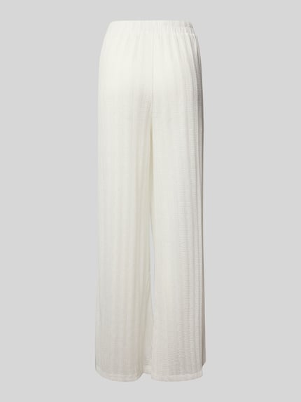 PIECES Loose fit strandbroek in semi-transparante look, model 'CAFIE' Wit - 3