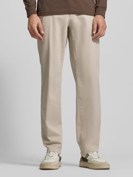 Brax Regular Fit Stoffhose mit Lyocell-Anteil Modell 'Everest' Beige 4