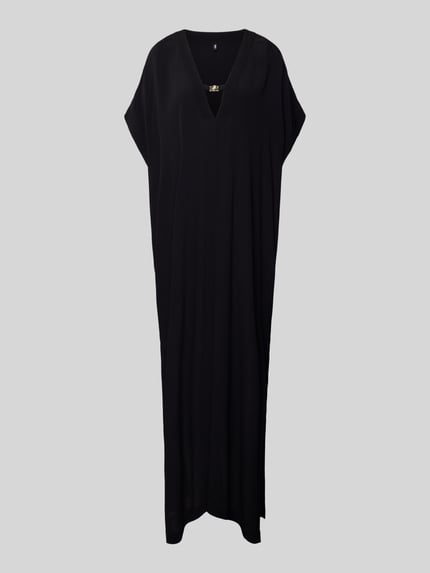 BOSS Kaftan van pure viscose model 'DOUBLE B_KAFTAN' Zwart - 1
