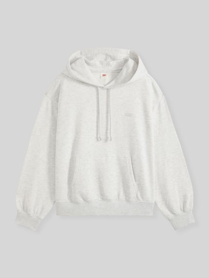 Levi's® Regular fit hoodie van katoenmix Lichtgrijs gemêleerd - 2