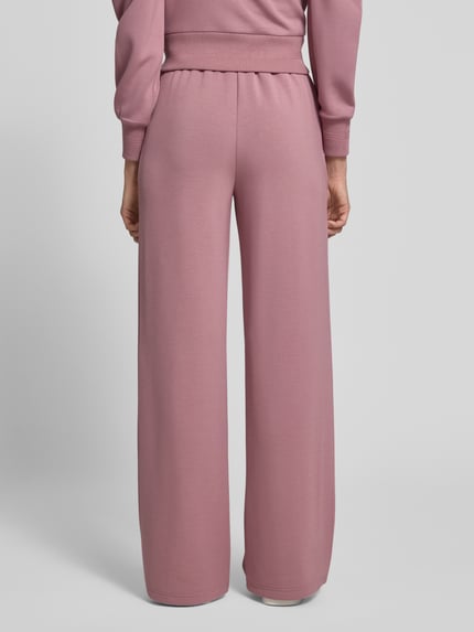VARLEY Wide leg broek met Franse steekzakken Oudroze - 5