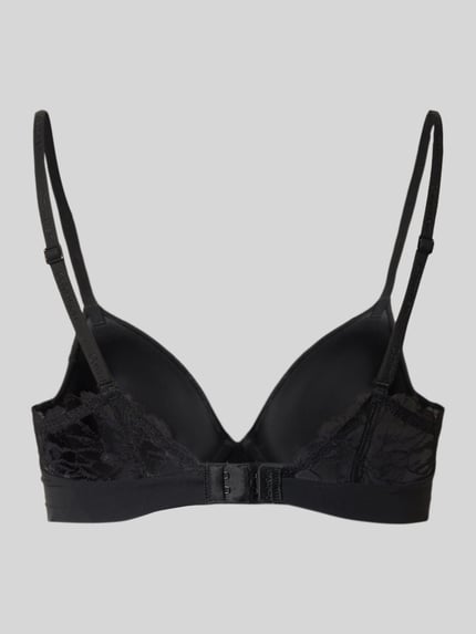 Calvin Klein Underwear Regular fit beha met kant, model 'Cove' Zwart - 3