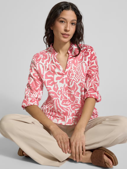 Christian Berg Woman Regular fit tuniek met 3/4-mouwen Roze - 3