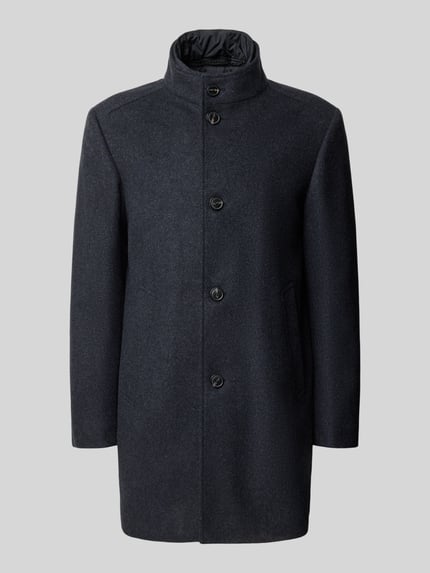 JOOP! COLLECTION Mantel mit Stehkragen Modell 'MAICO' Dunkelblau 2