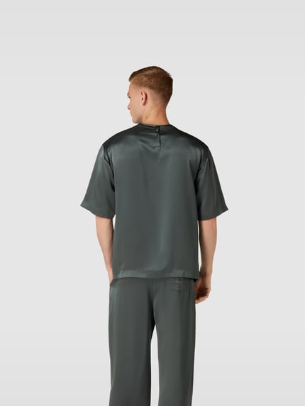 Nanushka T-shirt met ronde hals Middengrijs - 5