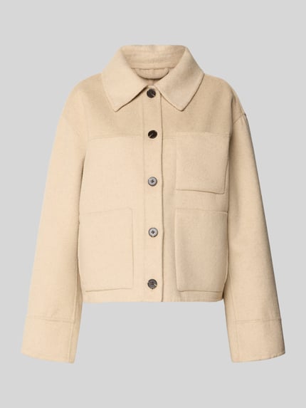 Jacke mit aufgesetzten Taschen Modell 'Helia' Shop The Look MANNEQUINE