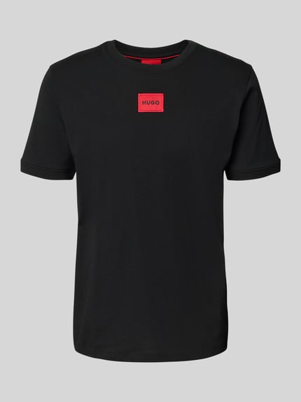 HUGO T-Shirt aus Baumwolle Modell 'Diragolino212' Black 2