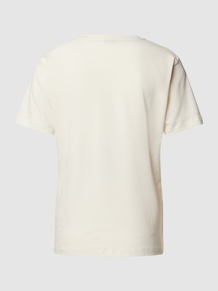 BOSS T-shirt met labelprint Wit - 3