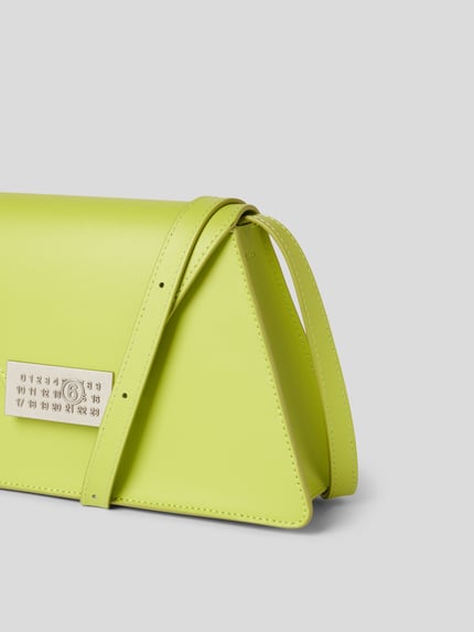 MM6 Maison Margiela Crossbody tas van echt leer Lichtgroen - 3