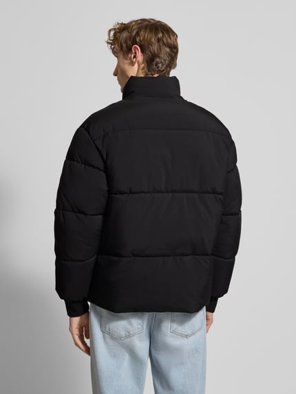 PEGADOR Puffer Jacket mit Label-Stitching Black 5