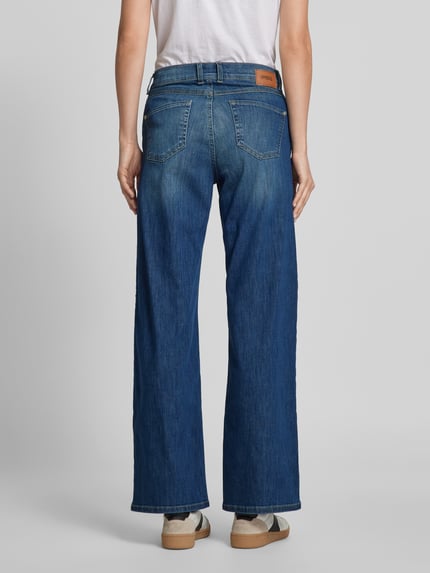 ANGELS Wide Leg Jeans im 5-Pocket-Design Modell 'LIZ' Marine 5