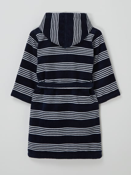 SANETTA Badjas van badstof Marineblauw - 3