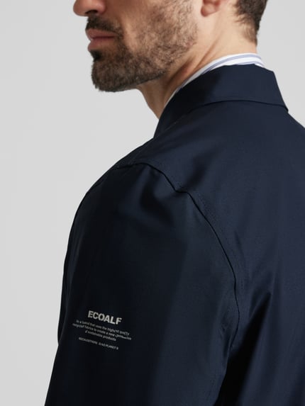 ECOALF Płaszcz z kieszeniami z wypustką model ‘NIMEGAALF’ Granatowy 3