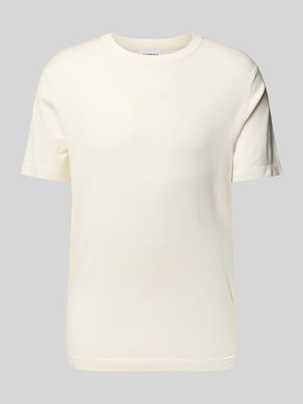 Relaxed Fit T-Shirt mit Rundhalsausschnitt Shop The Look MANNEQUINE
