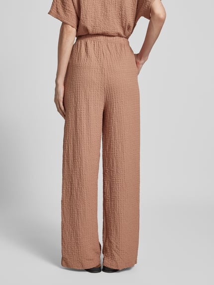 b.young Broek met paspelzakken, model 'UMMI' Roestrood - 5