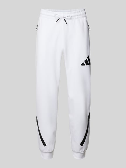 adidas Sportswear Sweatpants mit elastischem Bund Weiss 2