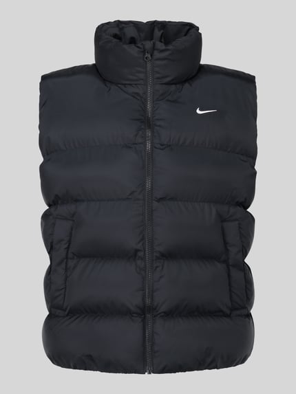 Nike Steppweste mit hohem Stehkragen Black 2