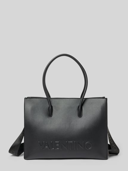 Valentino Bags Shopper mit Label-Prägung Black 1