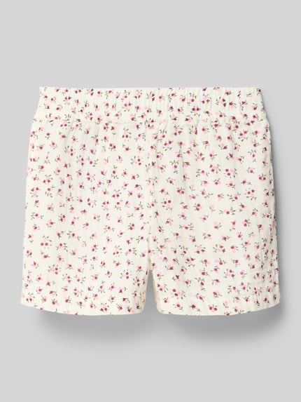 ONLY Regular Fit Bermudas aus reiner Baumwolle Modell 'THYRA' Ecru 3