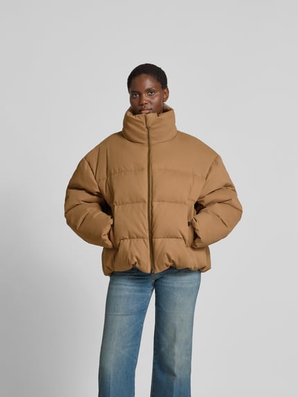 Dsquared2 Gewatteerd jack met gevoerde opstaande kraag Camel - 4
