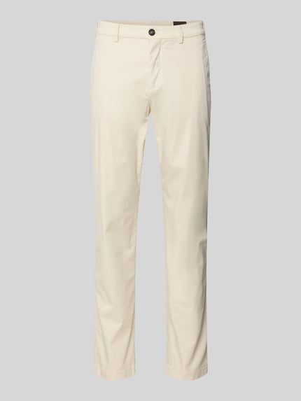 g1920 Slim Fit Hose mit Eingrifftaschen Modell 'Tybalt 5' Ecru 2