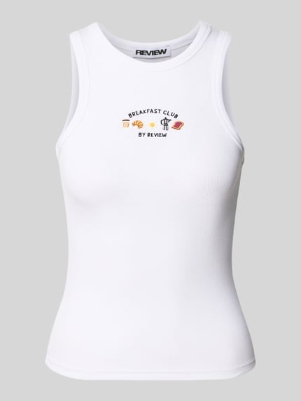 Tanktop mit Rundhalsausschnitt Shop The Look MANNEQUINE