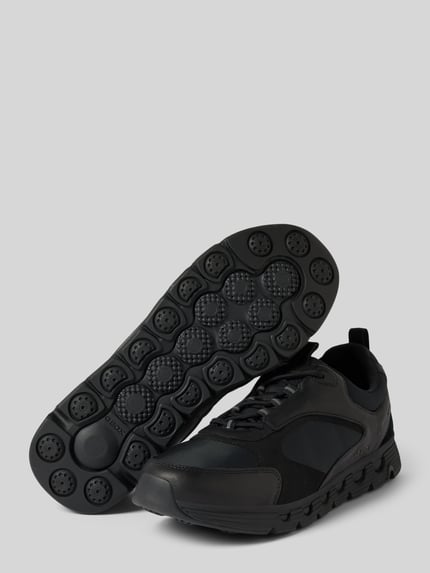 Geox Sneaker aus Leder-Mix Modell 'SPHERICA ECUB-5' Black 4
