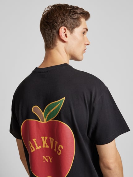 BLKVIS T-Shirt mit Label-Print Black 3