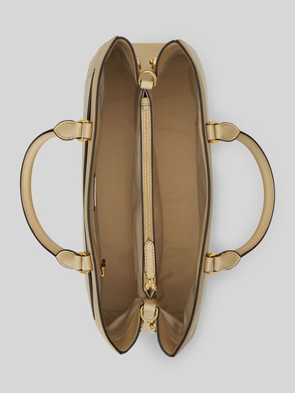 Lauren Ralph Lauren Henkeltasche mit Logo-Applikation Sand 4