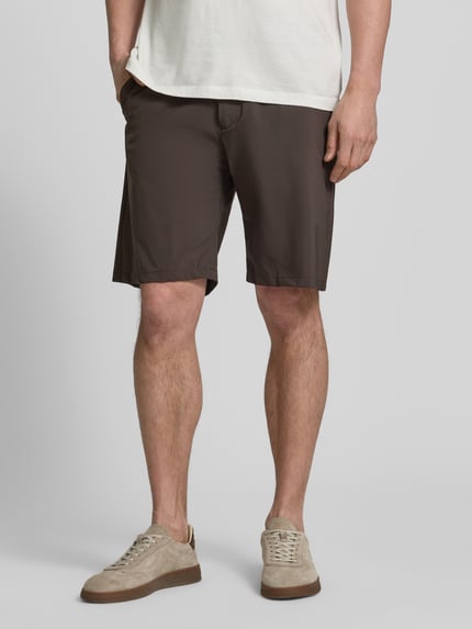 DRYKORN Shorts mit Gesäßtaschen Modell 'Yasan' Dunkelbraun 4