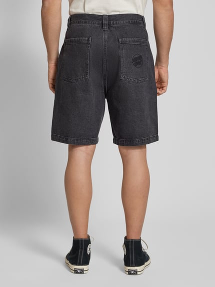 Santa Cruz Korte jeans met steekzakken Zwart - 5