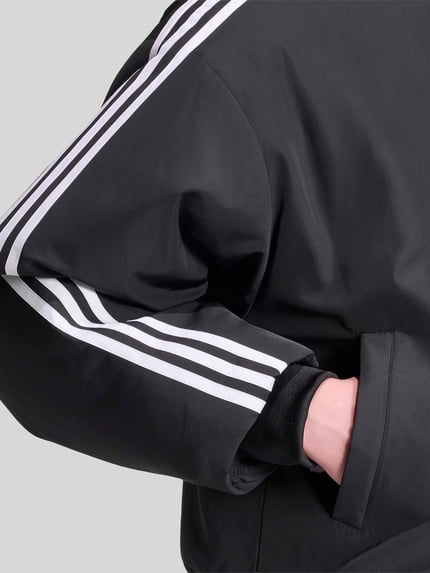adidas Originals Regular Fit Bomberjacke mit Stehkragen Modell 'FIREBIRD' Black 5