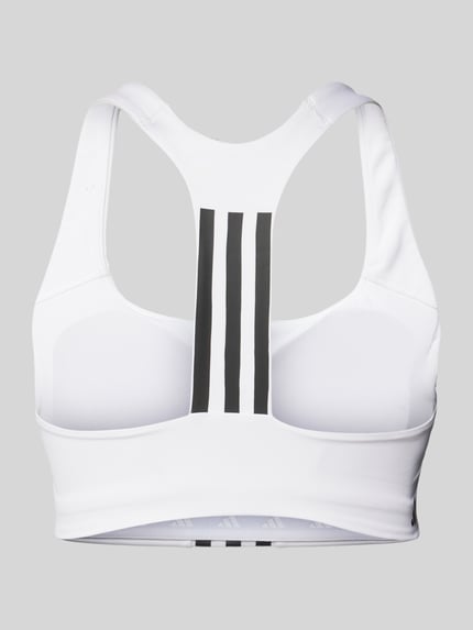 adidas Sportswear Bustier met labeltypische strepen Offwhite - 3