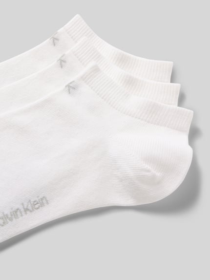 CK Calvin Klein Krótkie skarpety z detalem z logo w zestawie 3 szt. Jasnoszary 2