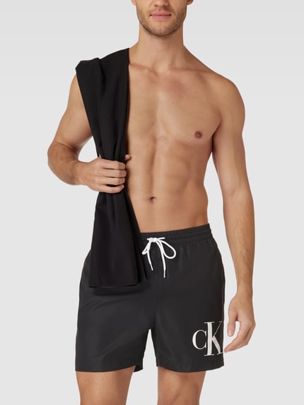 Calvin Klein Underwear Badehose und Strandtuch im Set Black 1