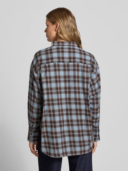 JJXX Relaxed Fit Bluse mit Brusttasche Modell 'JAMIE' Bleu 5
