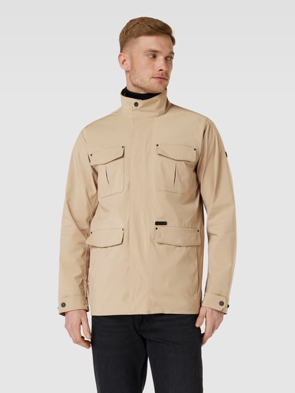 Didriksons Jacke mit Stehkragen Modell 'FRANK' Beige 4