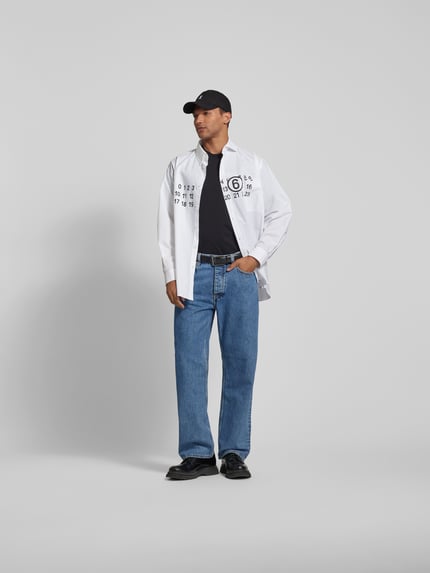 WON HUNDRED Straight Fit Jeans aus reiner Viskose Blau 1