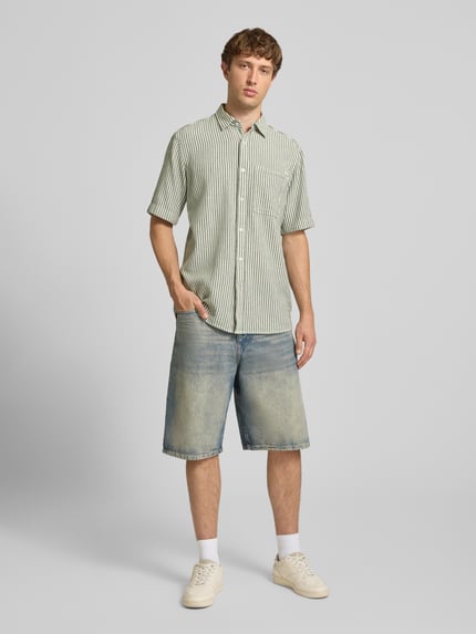 G-Star RAW Regular Fit Freizeithemd in kurzärmeligem Design Gruen 1
