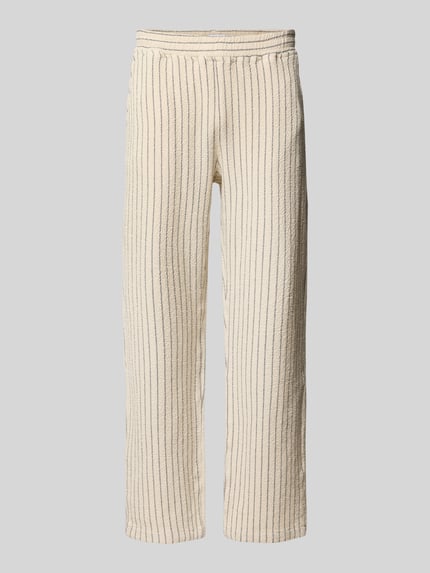 Hose mit Strukturmuster Modell 'Houston' Shop The Look MANNEQUINE